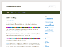 Tablet Screenshot of adrianlikins.com
